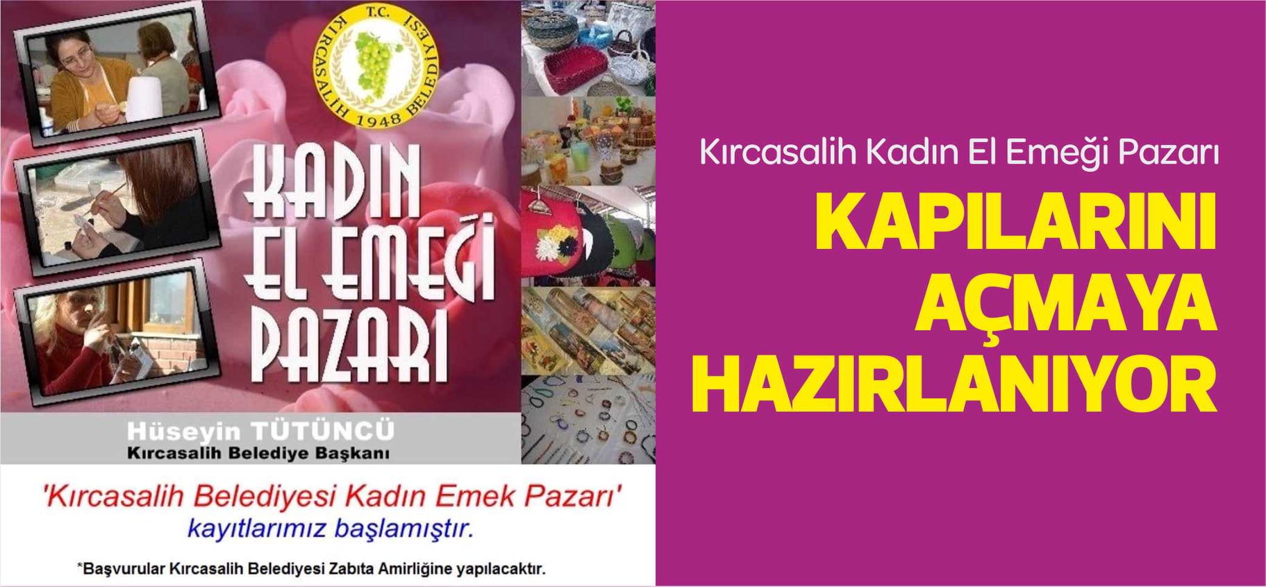 İlçemizin tek beldesi Kırcasalih beldesinde geçtiğimiz aylarda açılışı yapılan, ancak