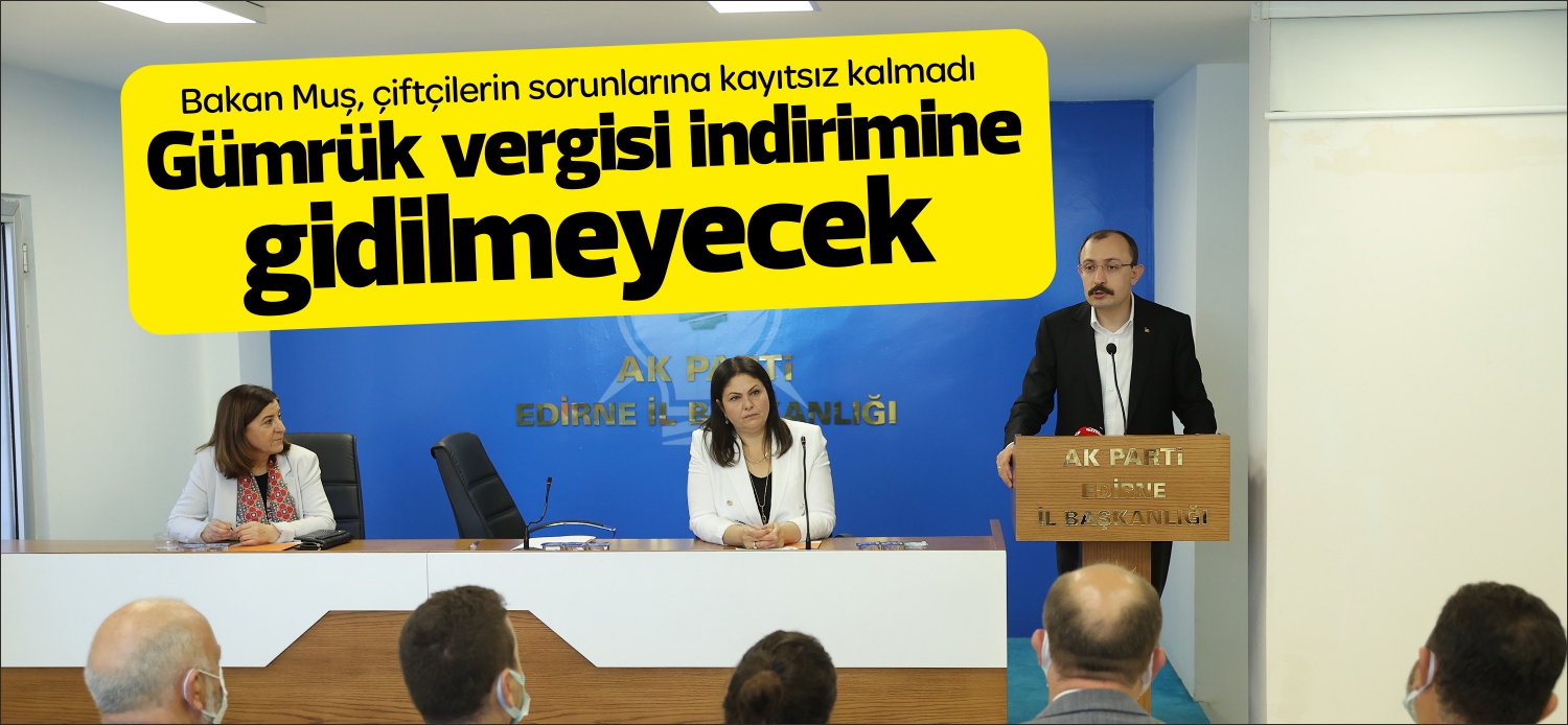 AK Parti Edirne İl Başkanı Belgin İba’nın çeltik üreticilerinin yaşadığı