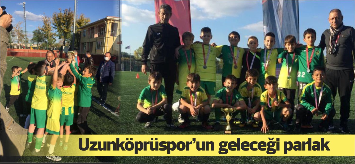 Edirne’de düzenlenen 29 Ekim Cumhuriyet turnuvasında Uzunköprsüpor U-10 takımı 2’nci