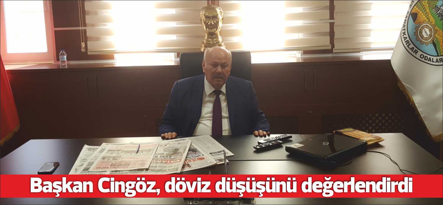 Edine Esnaf ve Sanatkarları Odaları Birliği (EDESOB) Başkanı Kemal Cingöz,