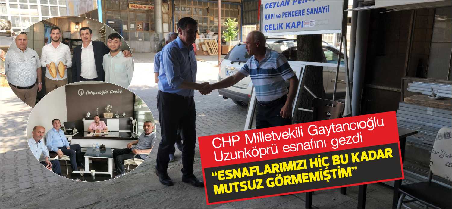 Cumhuriyet Halk Partisi Edirne Milletvekili Okan Gaytancıoğlu geride bıraktığımız hafta