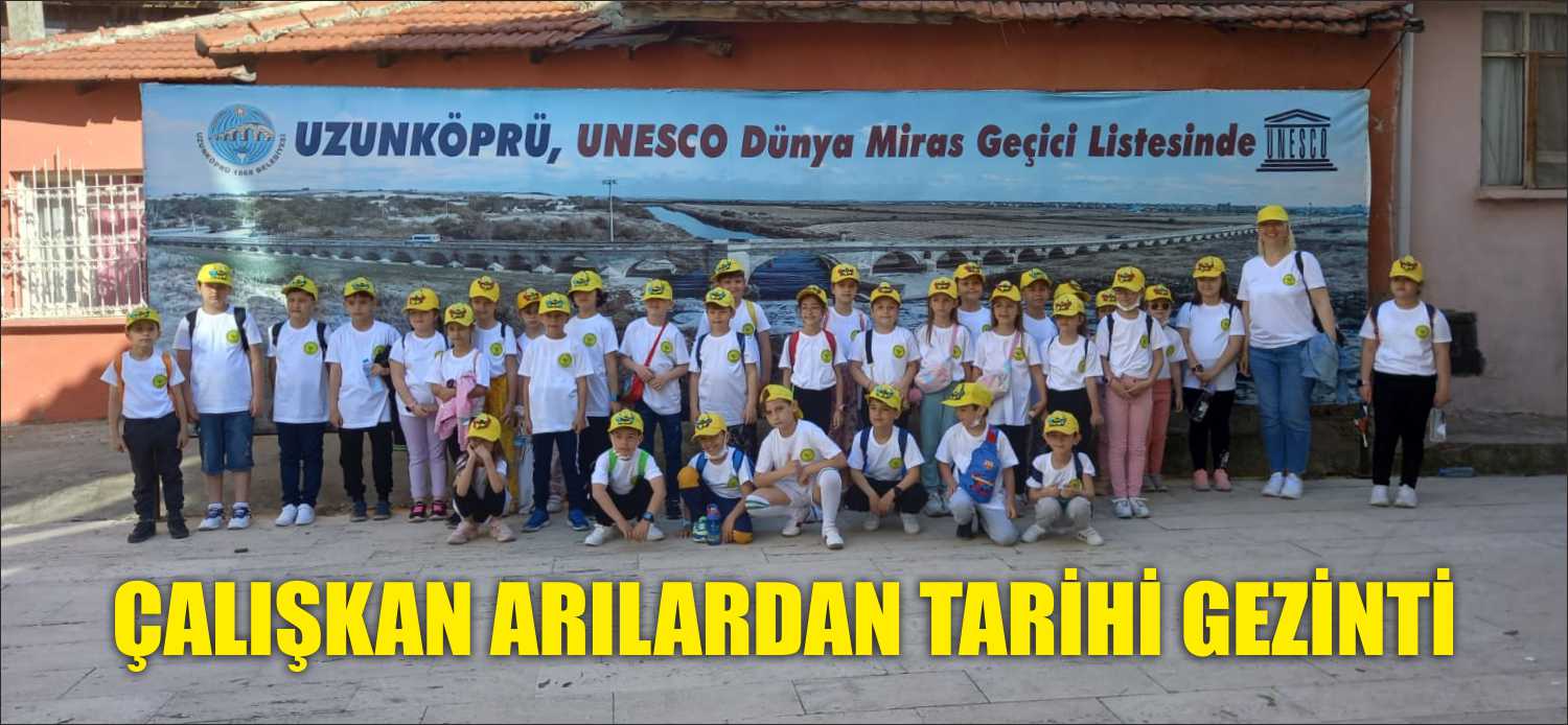 ÇALIŞKAN ARILARDAN TARİHİ GEZİNTİ Turizm haftası dolayısıyla ilçemiz Demokrasi İlkokulu 2/A sınıfı öğrencileri sınıf