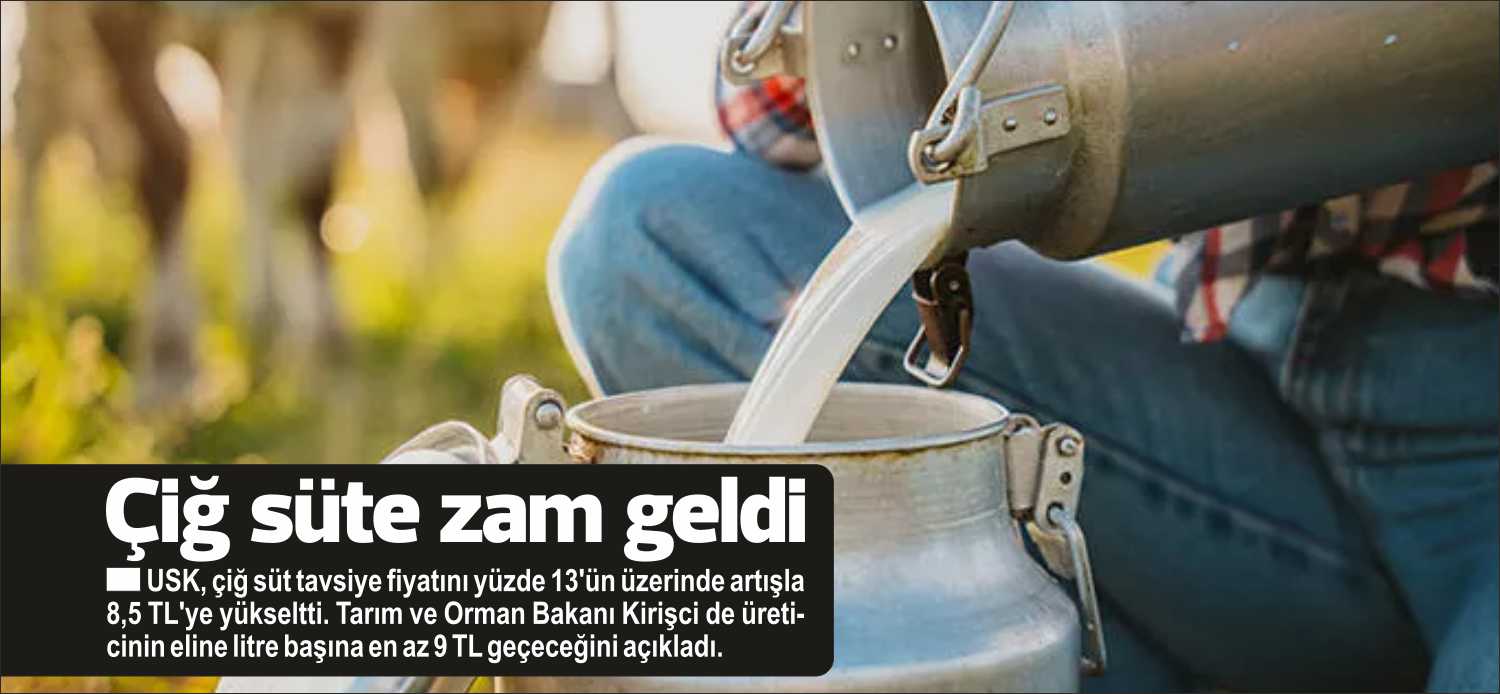 Ulusal Süt Konseyi 14 Ekim 2022 tarihinden geçerli olmak üzere