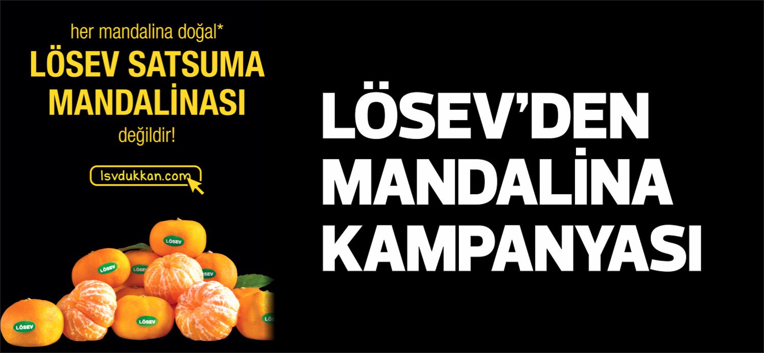LÖSEV’e ait Seferihisar’daki mandalina çiftliğinde yetiştirilen mandalinalar öncelikle Lösemi ve