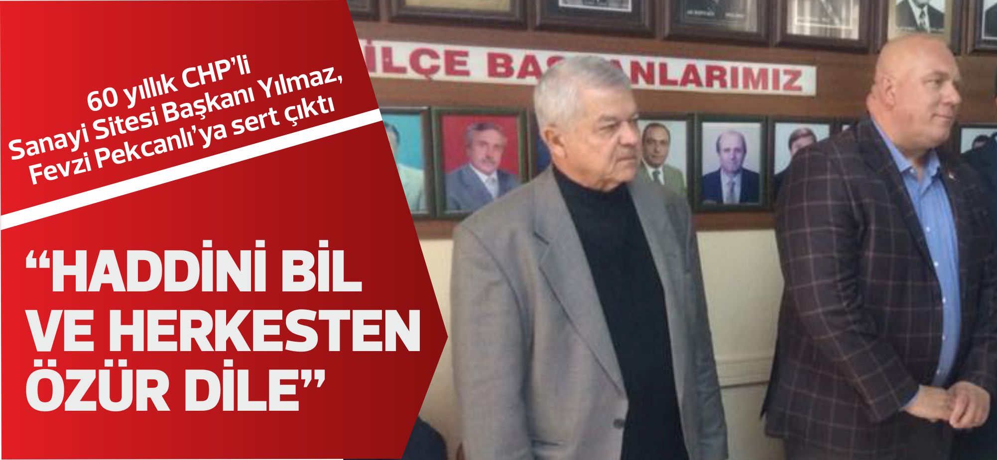 CHP Edirne Milletvekili aday adayı olan geçmiş dönem CHP il