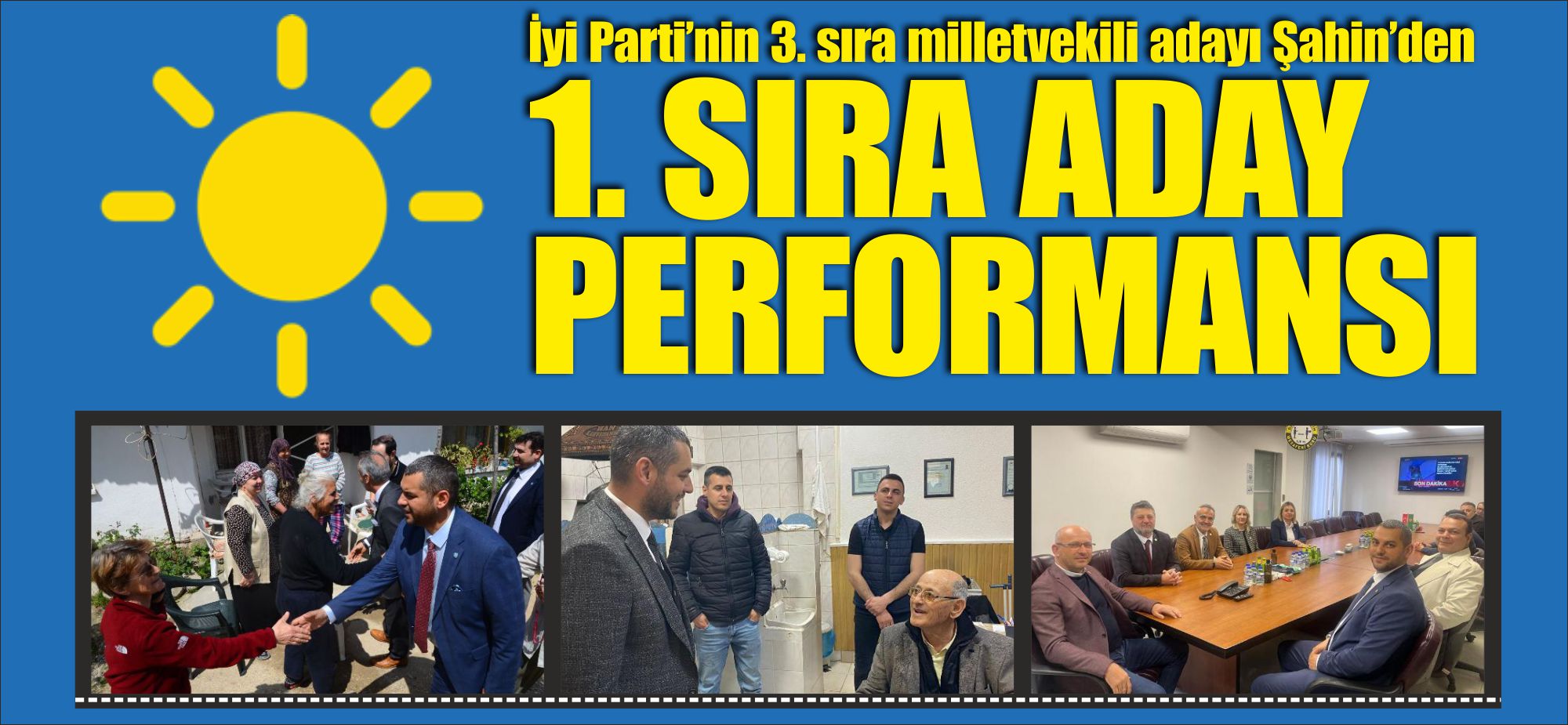 İYİ Parti’nin 14 mayıstaki seçimlerde 3.sıra Edirne Milletvekili adayı olarak
