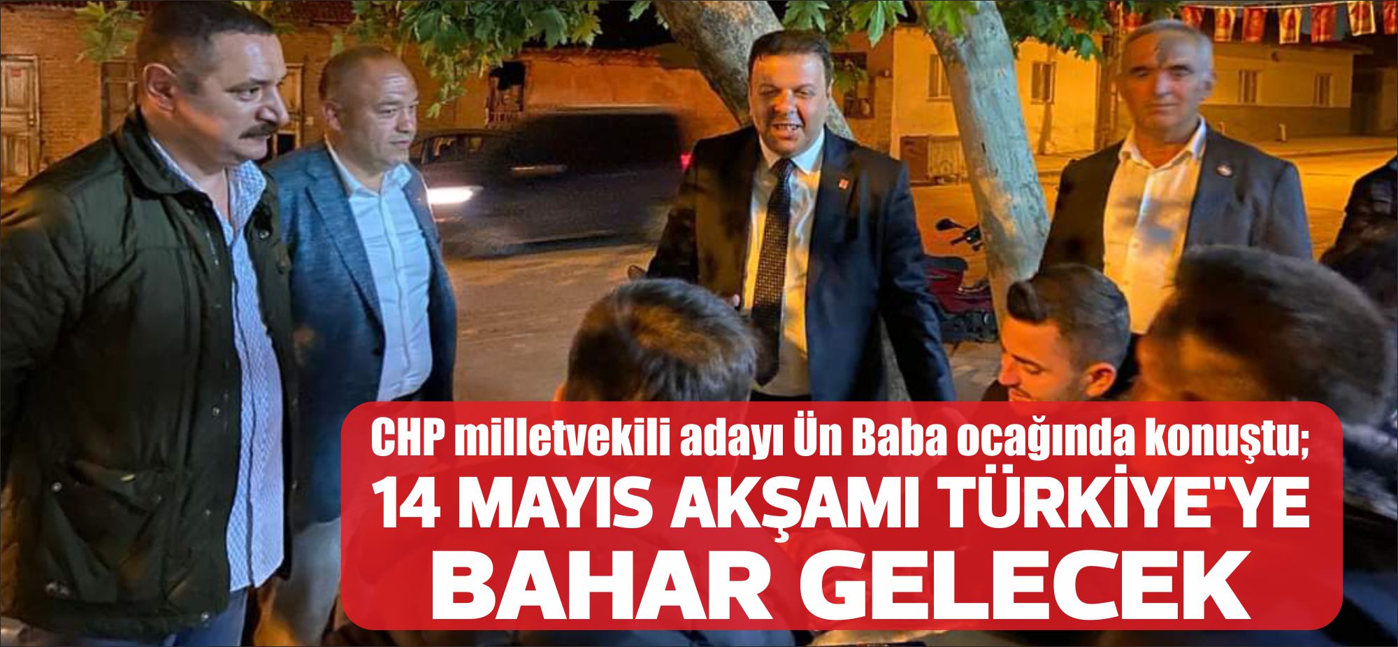 Cumhuriyet Halk Partisi (CHP)’nin Edirne’de 1’nci sıradan aday gösterdiği Ziraat