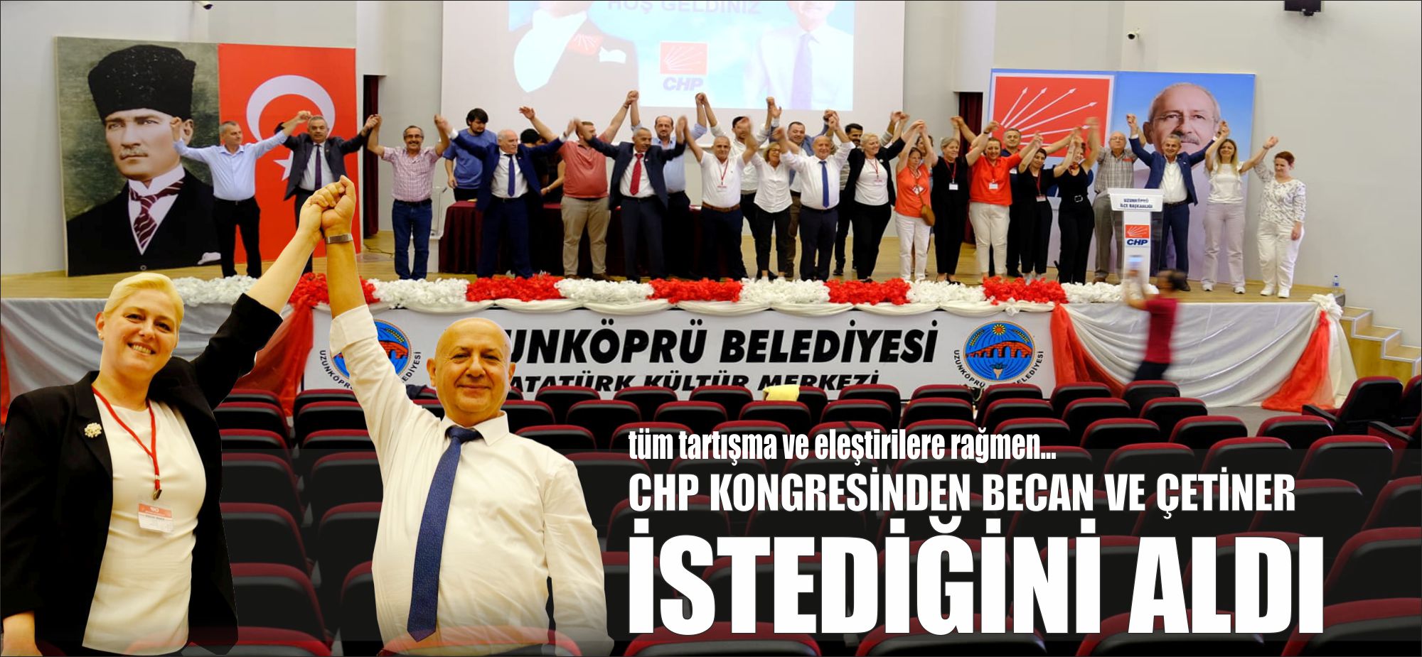 Cumhuriyet Halk Partisi (CHP) Uzunköprü İlçe Başkanlığının 20 Ağustos Pazar