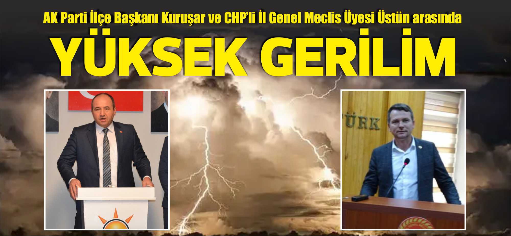 Ak Parti Uzunköprü İlçe Başkanı Önder Kuruşar’ın, partilisi Mutlu Kırman’ın