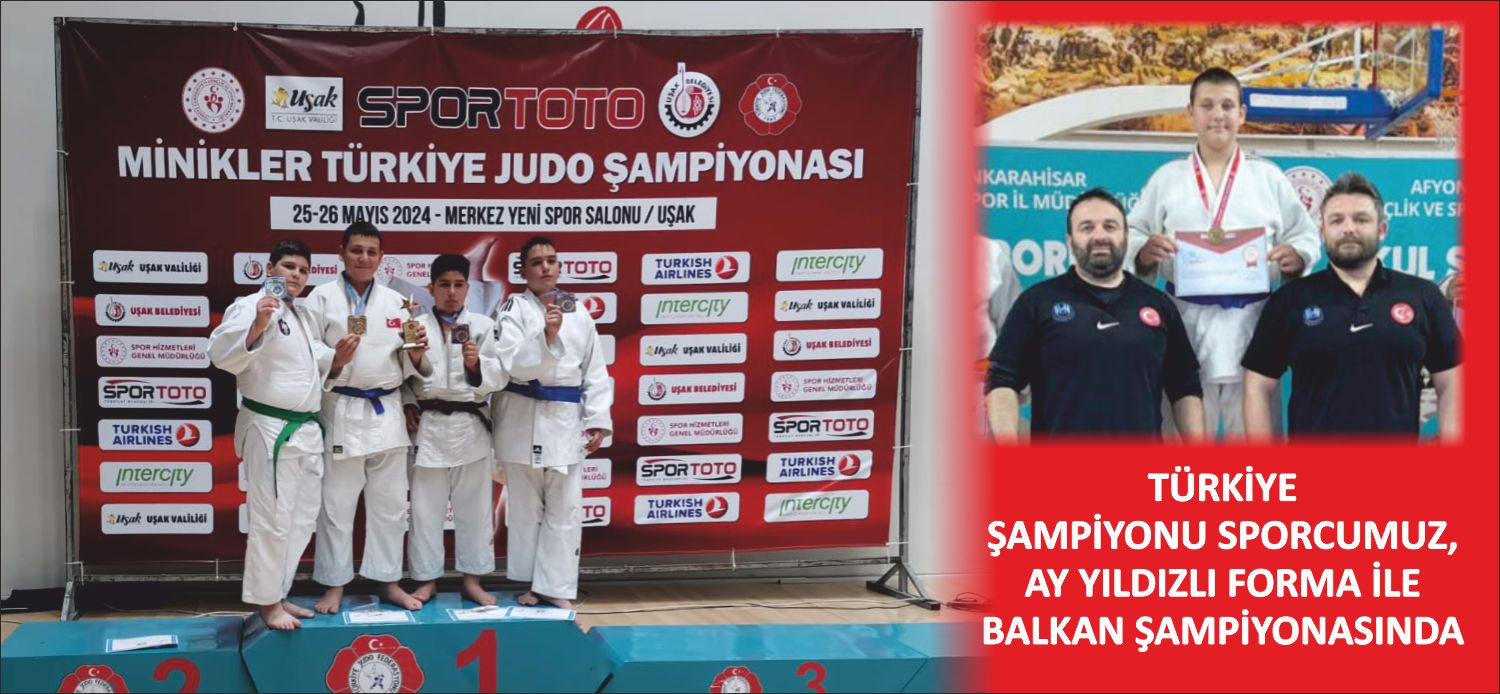 TÜRKİYE ŞAMPİYONU SPORCUMUZ, AY YILDIZLI FORMA İLE BALKAN ŞAMPİYONASINDA Son dönemde katıldığı turnuvalarda ilçemizin spor oyunlarındaki övünç kaynaklarından biri