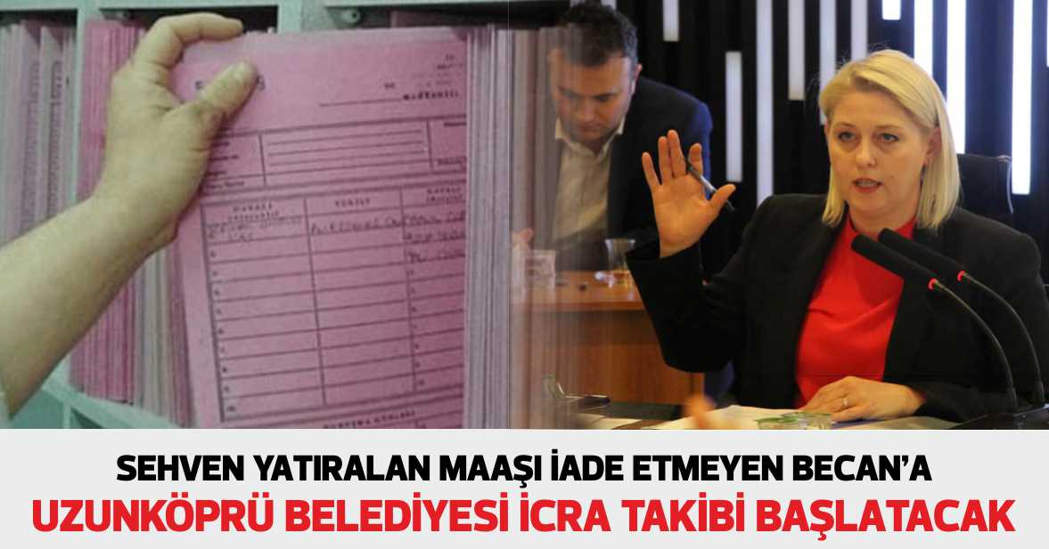 •   Mali Hizmetler Müdürlüğü tararafından hesabına sehven yatırılan 100 Bin