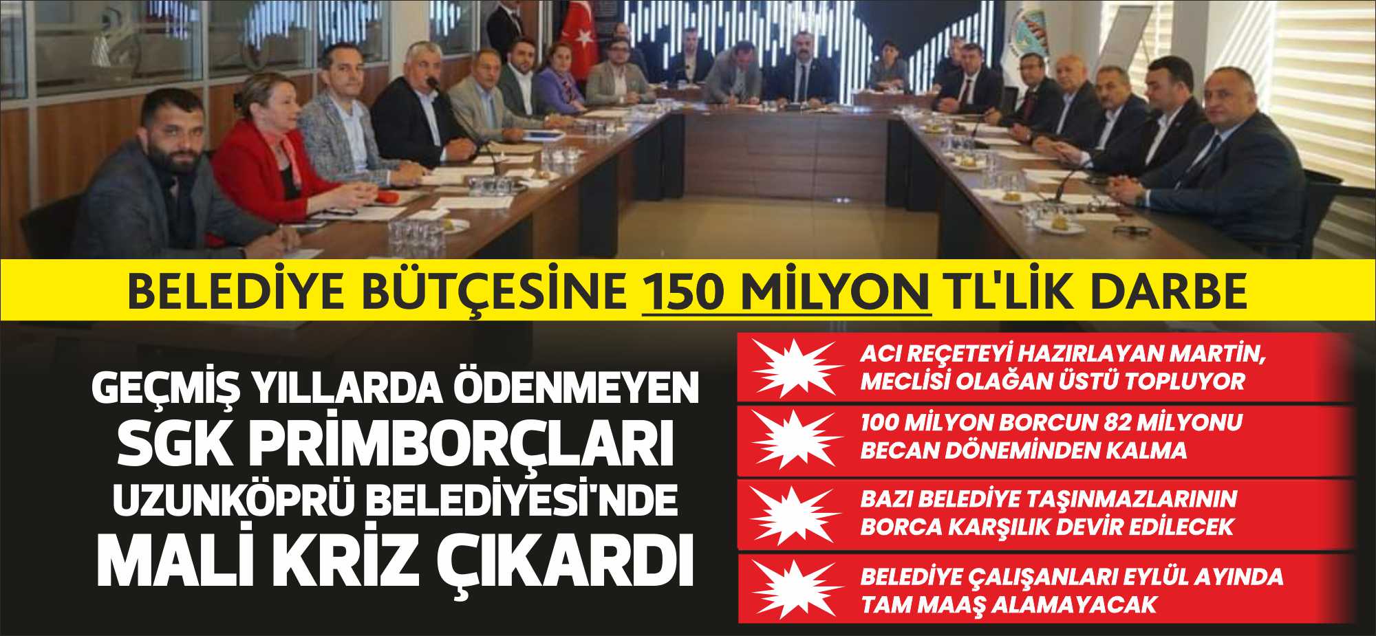 • Acı reçeteyi hazırlayan Martin, meclisi olağan üstü topluyor.. •