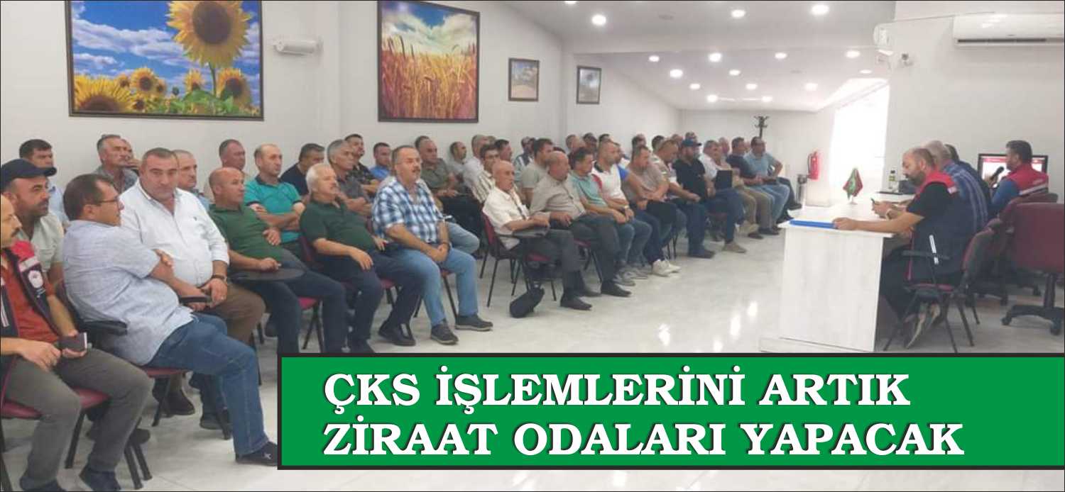 Çiftçi Kayıt Sistemi işlemleri için daha önce ilçe tarım müdürlüklerinin