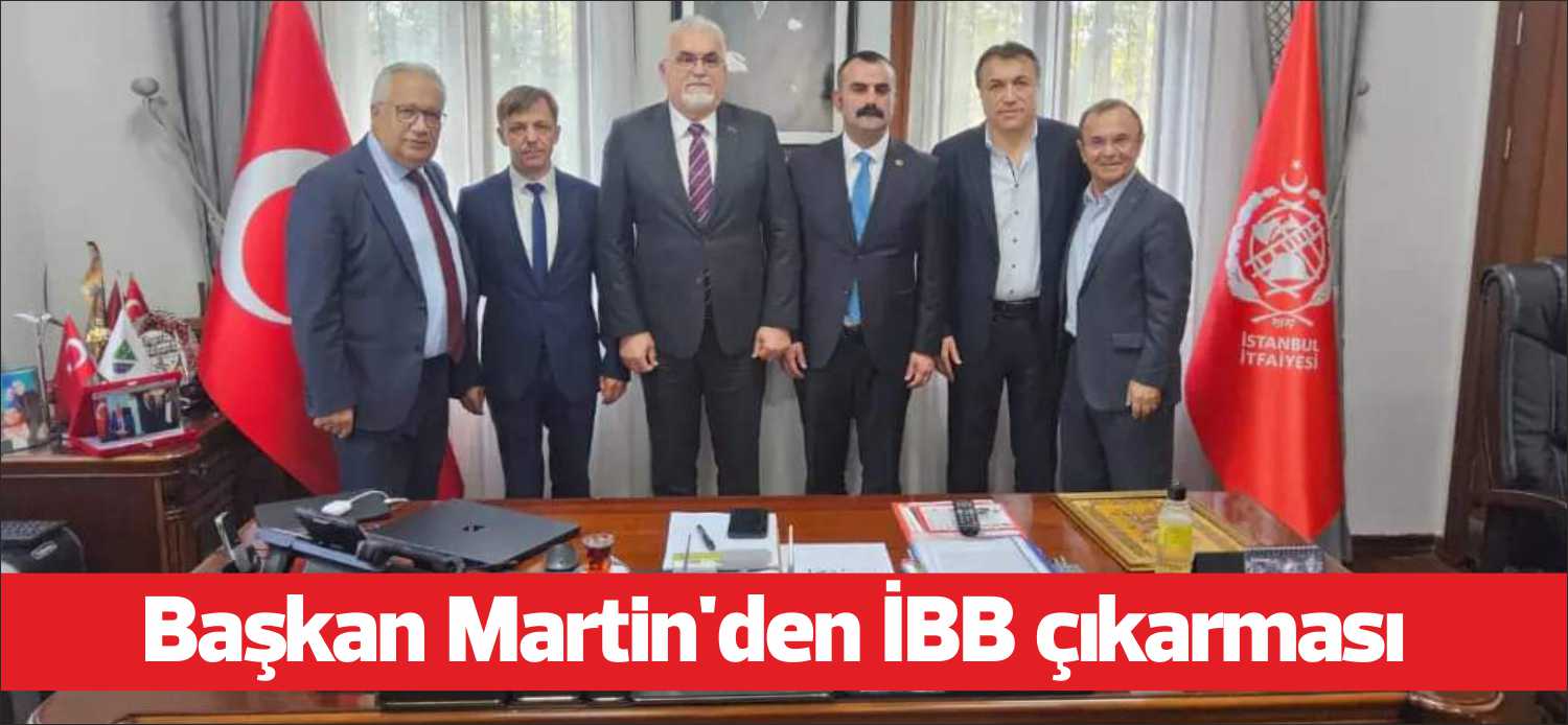 BAŞKAN MARTİN’DEN İBB ÇIKARMASI Uzunköprü Belediye Başkanı Ediz Martin, bir dizi temasta bulunmak amacıyla