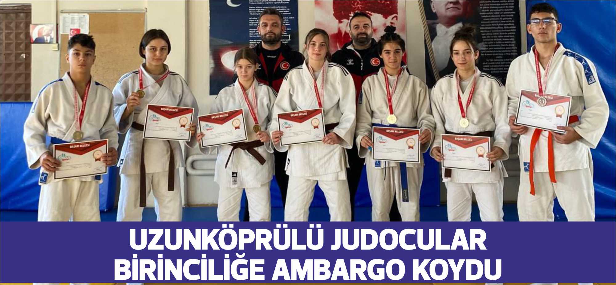 Edirne Mimar Sinan Kapalı salonunda gerçekleşen okul sporları Genç bay-bayan