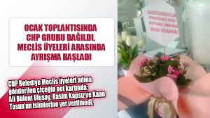 Yerel basın mensuplarına CHP Belediye Meclis Üyeleri adına gönderilen tebrik
