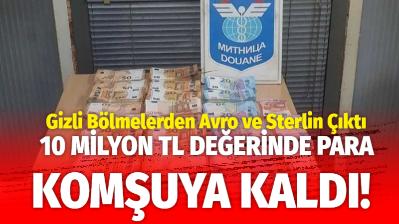 Bulgaristan gümrük yetkilileri, Edirne – Kapıkule Sınır Kapısı'nda üç TIR'da
