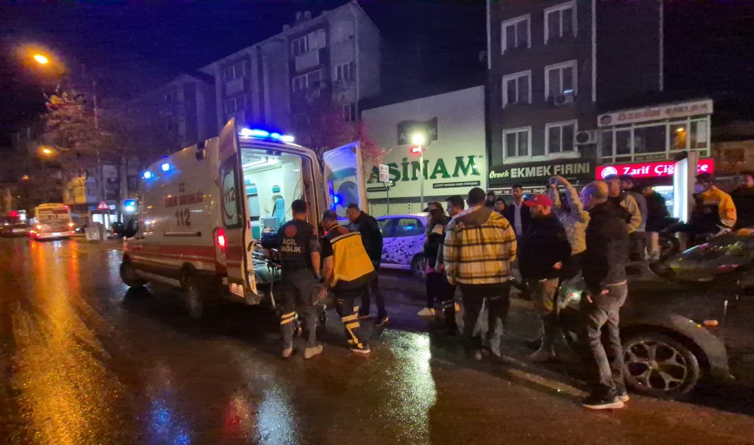 Edirne’de, sürücü T.Ö.’nün kullandığı 22 NC 934 plakalı otomobil, Atatürk