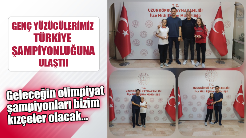 Yunus Emre Ortaokulu öğrencileri Ilgım Ertaş ve Ceylin Mira sergiledikleri