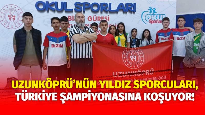 Uzunköprü Gençlik ve Spor İlçe Müdürlüğü’nün yetiştirdiği genç yetenekler, bilek