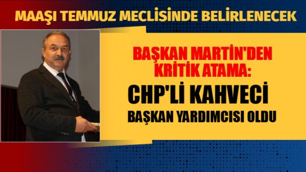 Uzunköprü Belediye Başkanı Ediz Martin, yönetimde önemli bir değişikliğe giderek