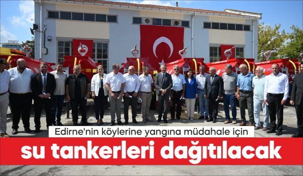 Edirne Valisi Yunus Sezer, 2026 yılı sonuna kadar Edirne'nin tüm
