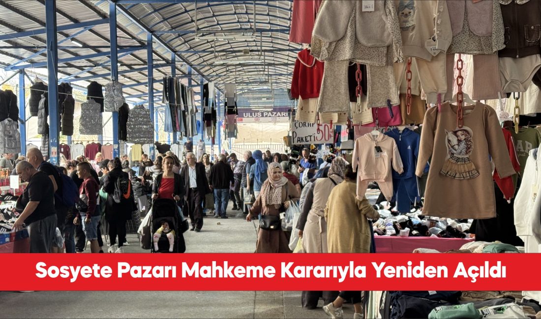 Edirne'de "Sosyete Pazarı" olarak bilinen, Bulgar ve Yunan turistlerin de