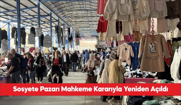 Edirne'de "Sosyete Pazarı" olarak bilinen, Bulgar ve Yunan turistlerin de