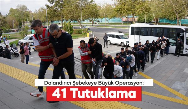 Nitelikli dolandırıcılık şebekesine yönelik Tekirdağ merkezli operasyonlarda 41 şüpheli tutuklandı