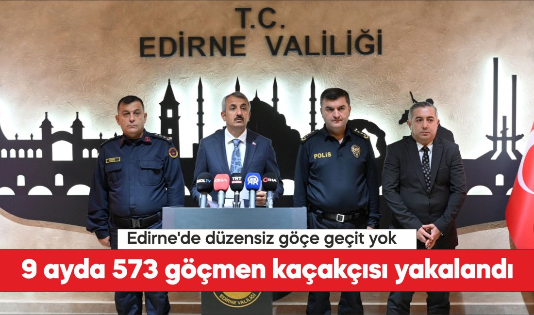 9 ayda 573 göçmen kaçakçısı yakalandı