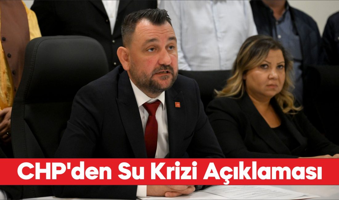 CHP Edirne İl Başkanı Oğuz Saç: "Tek gündemimiz, hemşerilerimizin musluklarından