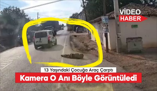 Tekirdağ’ın Hayrabolu ilçesinde, yolun karşısına geçmeye çalışan 13 yaşındaki çocuk,
