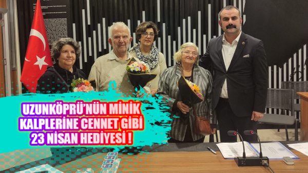 Uzunköprü Belediye Başkanı Ediz Martin, hayırsever desteğiyle Cumhuriyet Parkı arkasındaki