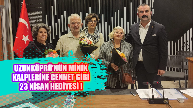 Uzunköprü Belediye Başkanı Ediz Martin, hayırsever desteğiyle Cumhuriyet Parkı arkasındaki