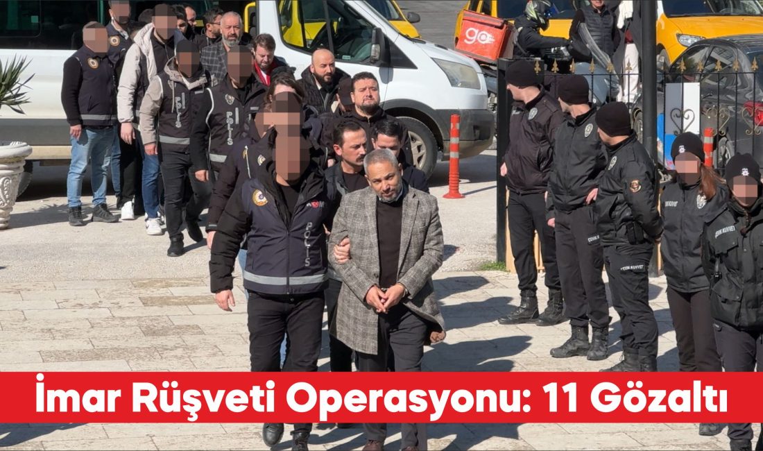 Edirne’de, bir iş yerinin imar