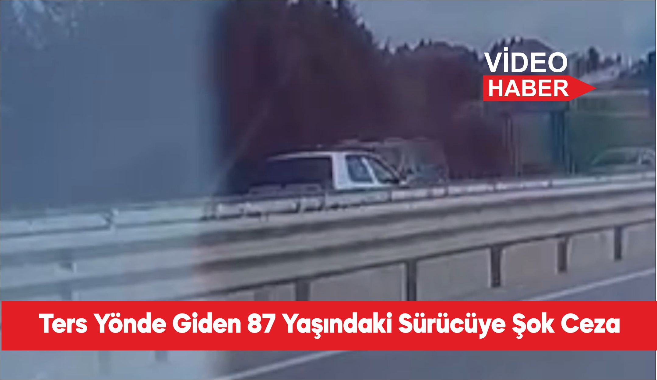 Edirne’de otomobiliyle ters yönde ilerleyen 87 yaşındaki sürücünün ehliyetine el