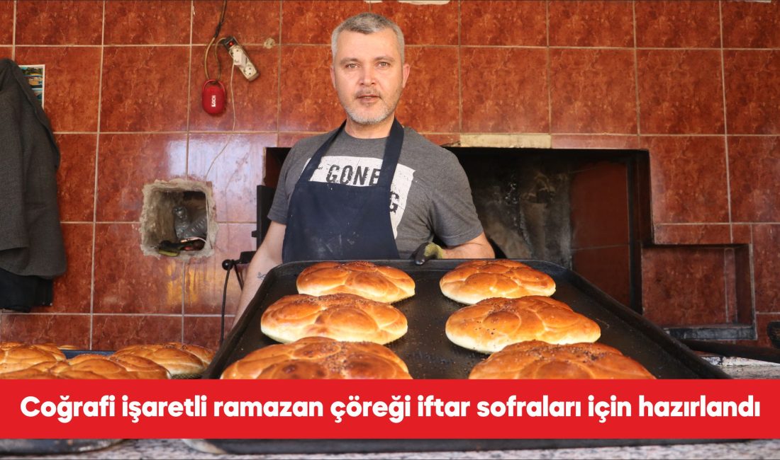 Tekirdağ ramazan çöreği, iftar sofraları için kent genelindeki fırınlarda yeniden