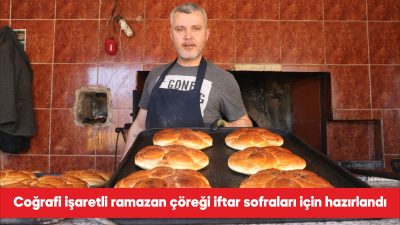 Tekirdağ ramazan çöreği, iftar sofraları için kent genelindeki fırınlarda yeniden