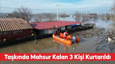 Afet ve Acil Durum Yönetimi Başkanlığı (AFAD), Edirne’de nehirlerdeki debi
