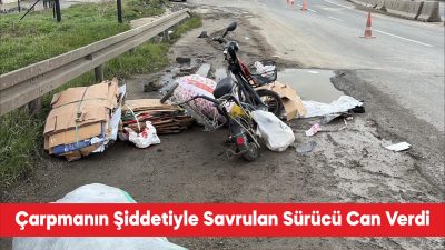Tekirdağ’ın Ergene ilçesinde otomobilin çarptığı elektrikli bisiklet sürücüsü yaşamını yitirdi.