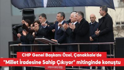 CHP Genel Başkanı Özgür Özel, Uşak, Kocaeli ve Ankara’da düzenlenen