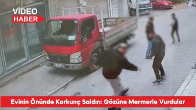 Tekirdağ’ın Çorlu ilçesinde önünü kesen kişiler tarafından darp edilen kişi