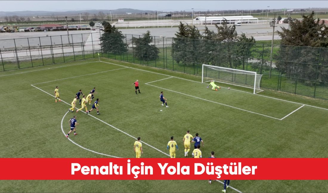 Edirne Süper Amatör Lig’de mücadele eden İpsalaspor ile Yeniimaretspor arasında