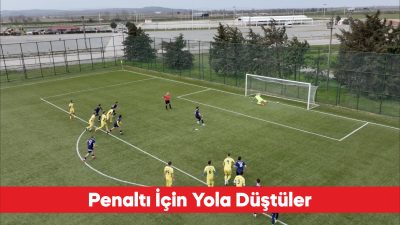 Edirne Süper Amatör Lig’de mücadele eden İpsalaspor ile Yeniimaretspor arasında