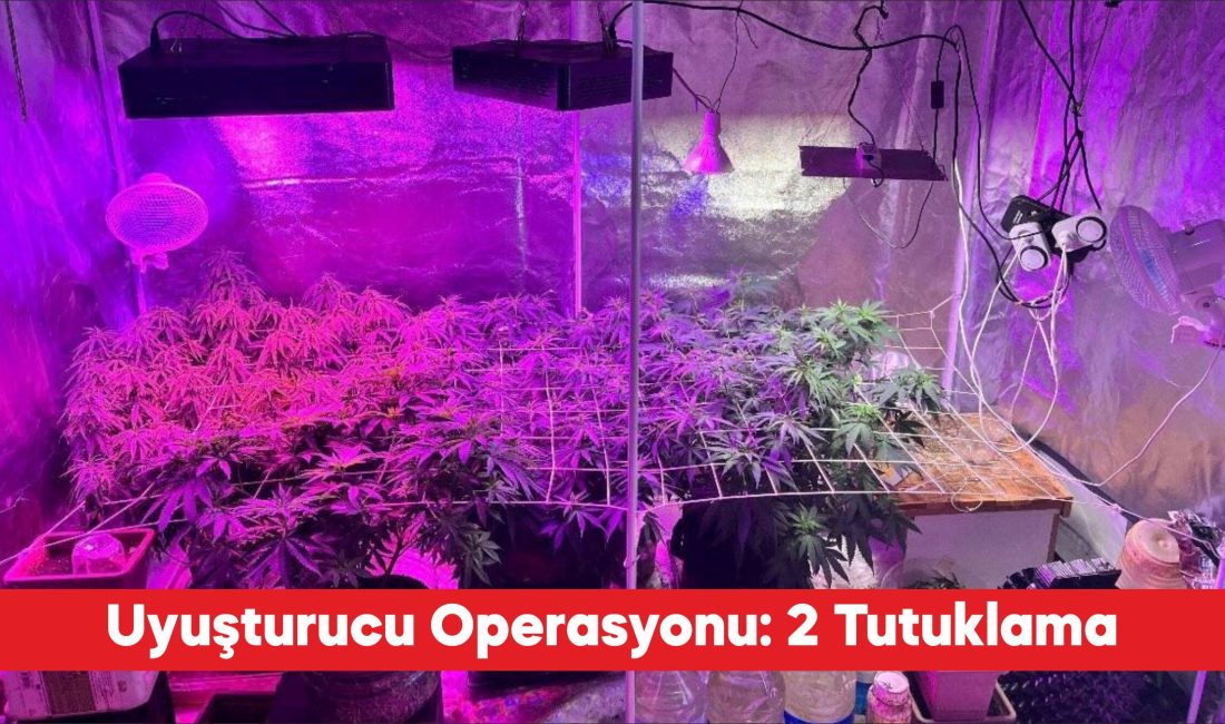 Çanakkale’de jandarma ekiplerince gerçekleştirilen uyuşturucu operasyonlarında gözaltına alınan 2 şüpheli