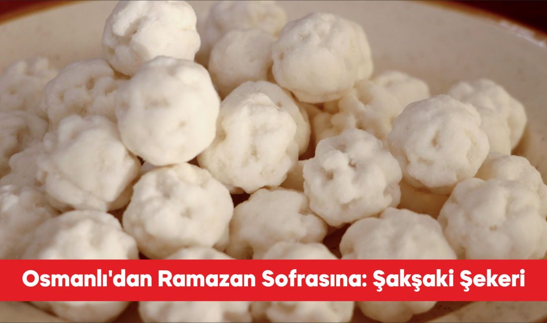 Tekirdağ’ın Çorlu ilçesinde bir aile işletmesi tarafından üretilen “şakşaki şekeri”,