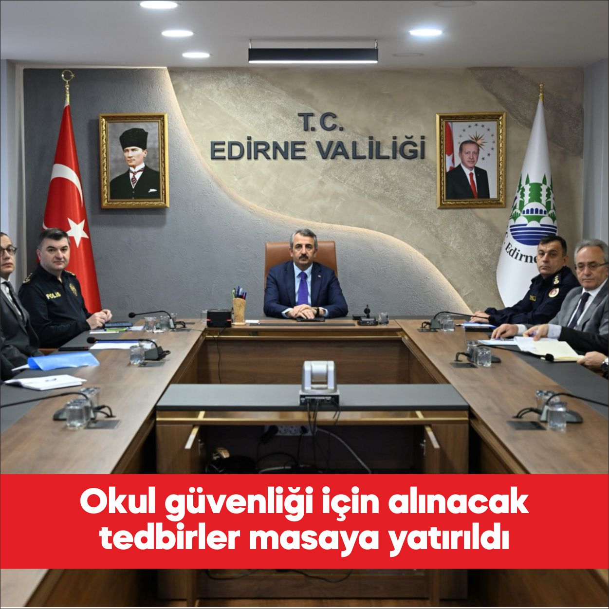 İçişleri Bakanı Mustafa Çiftçi ile Milli Eğitim Bakanı Yusuf Tekin’in