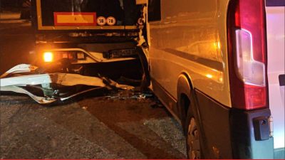Edirne’de tıra arkadan çarpan panelvandaki 1 kişi öldü, 1 kişi
