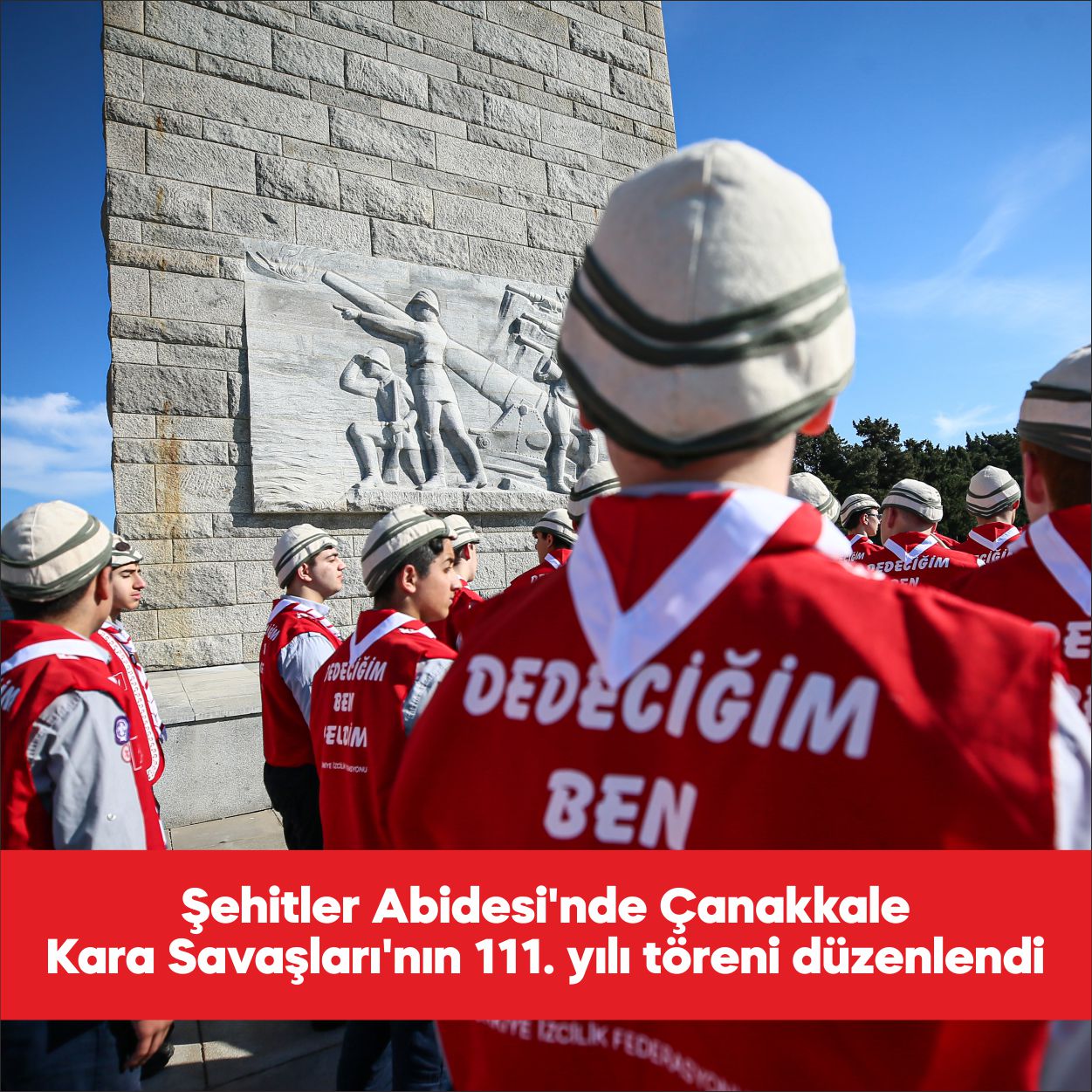 Çanakkale Kara Savaşları’nın 111. yılı dolayısıyla Türkiye’nin yanı sıra çok