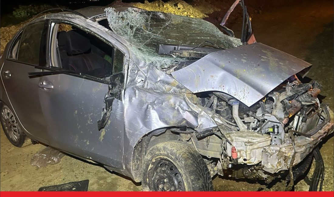 Edirne’nin Keşan ilçesinde takla atan otomobilde bulunan 2 kişi yaralandı.